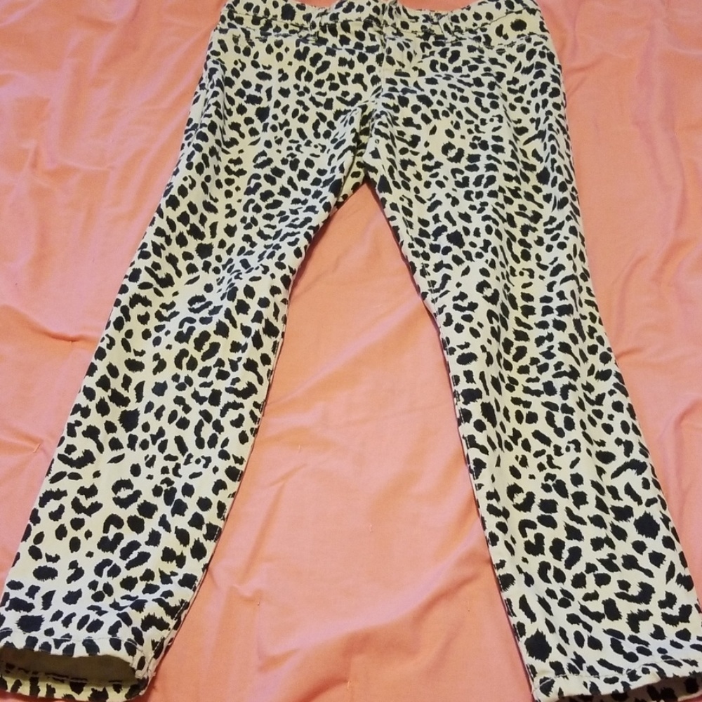 Leopard pants